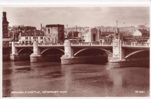 Bridge castle newport mon - bridge, &