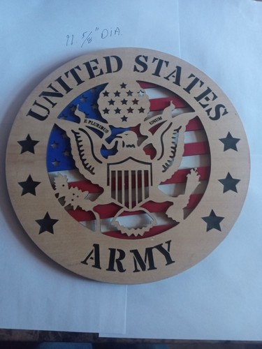Military wall plaque army - military,