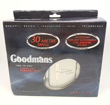 Goodmans cordless karaoke mic - goodmans,