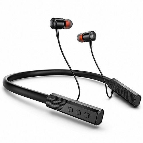Wireless neckband earphones - wireless,