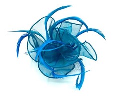 Feather Fascinator Looped Net