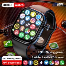 4G Android Smart Watch Mens 3GB RAM 32GB GPS WiFi Camera NFC Women Watch Phone