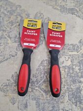 2x Fit For The Job 3 inch Soft Grip Handle Paint, Wall, Stripping for DIY Decora