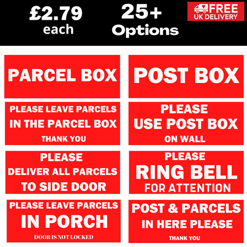 Parcels post delivery - parcels, &