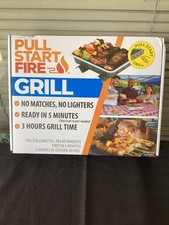 Pull Start Fire Grill Portable