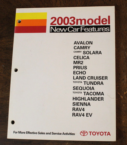 2003 toyota new car - toyota,
