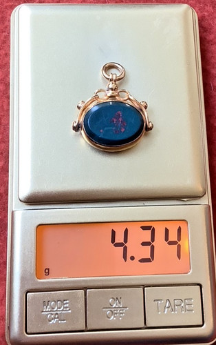 9ct gold edwardian rotating - edwardian,
