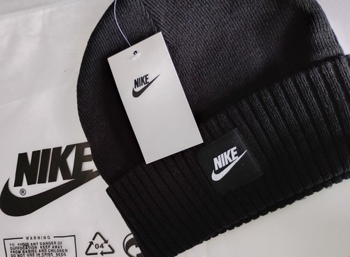 Nike beanie hat black - nike,