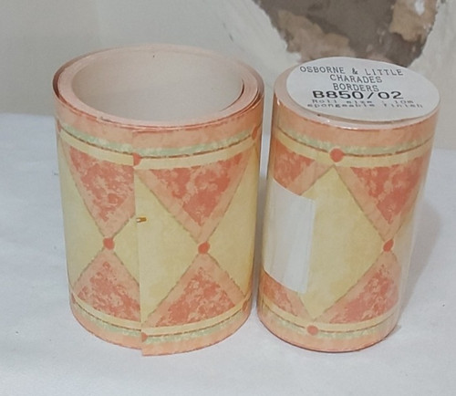 Vintage wallpaper border - vintage, 80's