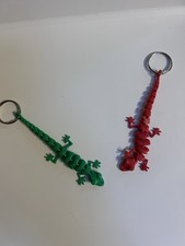 Articulated Lizard Keyring.