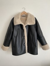 Zara Faux Shearling Coat