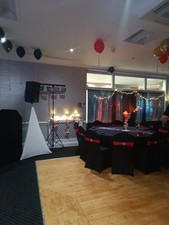 Black Stretchy Chair Cover for Wedding Party x 90