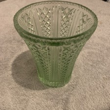 Vintage Art Deco pressed glass