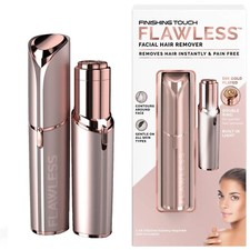 Flawless Face 3.0 Facial Hair Remover – Painless Trimmer Gold Plated for Women