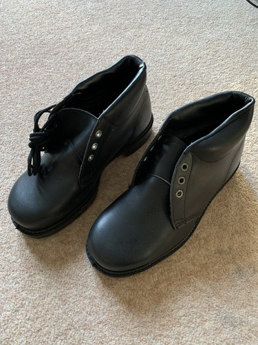 Black leather goliath safety - black,