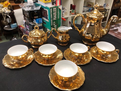 Vintage gold glazed - vintage,
