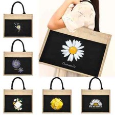 New Canvas Jute Tote Bags
