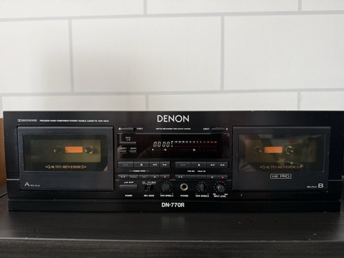 Denon 770r dual - denon, cassette