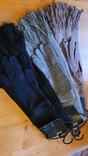 3 X Scalf And Gloves Sets F &F