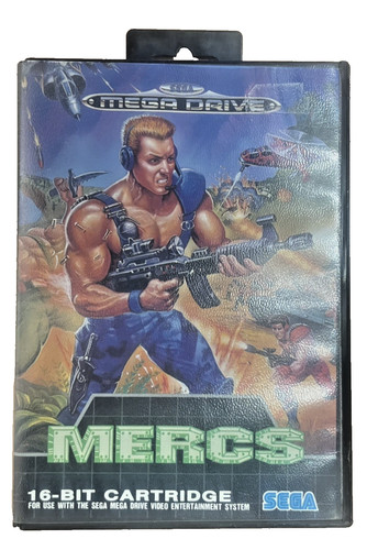 Mercs sega mega drive pal - sega, uk