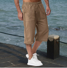 Mens 3/4 Summer Shorts