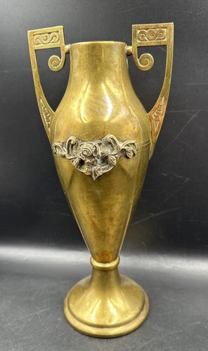 Vintage metal trophy art - metal,