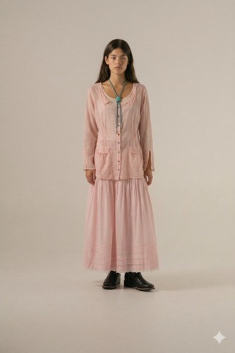 Ewa walla pink cotton top - i,