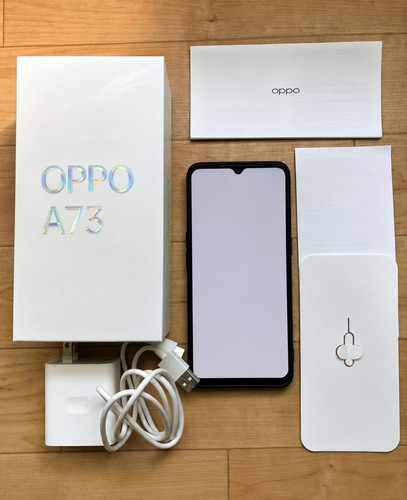 Used oppo a73 - used, navy