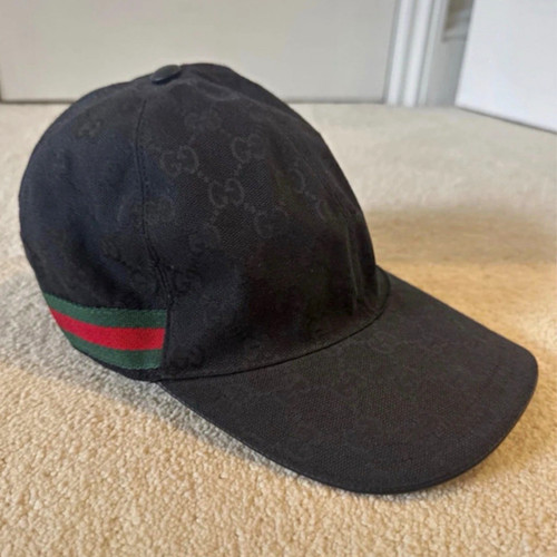 Gucci black monogram canvas - black,