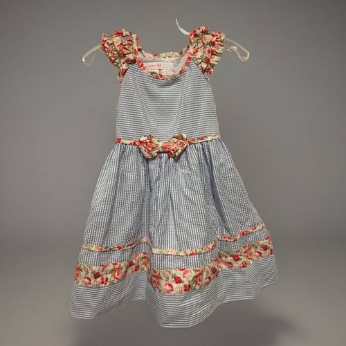 Bonnie jean seersucker dress - jean,
