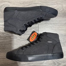 Lugz King Mens Black Gray
