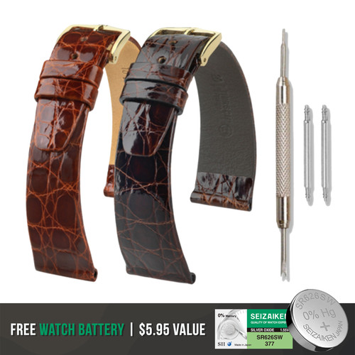 Hirsch prestige crocodile - prestige,