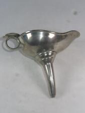 VINTAGE FRENCH PEWTER Wine Funnel Decanting Aerator