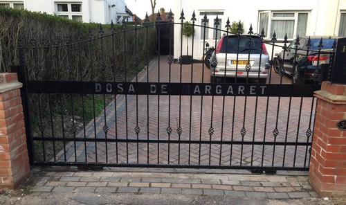 Steel security door - steel, gate