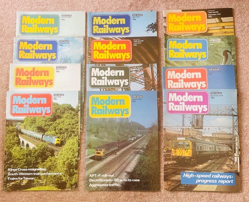 Modern railways magazine - modern,