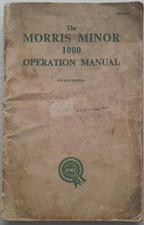BMC  - The Morris Minor 1000 Operation Manual