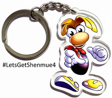rayman figure keyring keychain