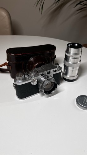 Leitz leica iii chrome - leica, +