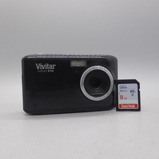 Vivitar Digital Camera Vivicam E128 18.1MP Black Tested