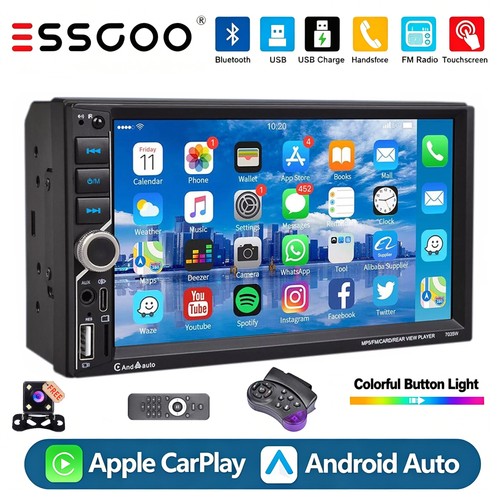 Double din car radio touch - car,