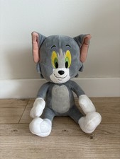 Tom From Tom and Jerry Plush Excellent Condition 14” tall toy teddy