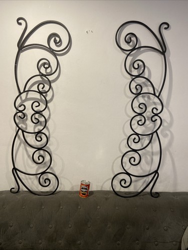 Wrought iron scroll work - iron,