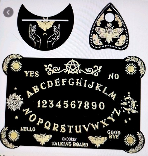 3pcs gothic ouija board - 3pcs,