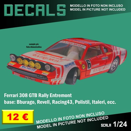 Decals repro ferrari 308 gtb - repro,