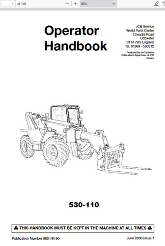 Jcb 530 110 - jcb, loadall