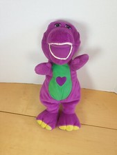 2004 Mattel BARNEY & FRIENDS - Barney Sing Toy 12"