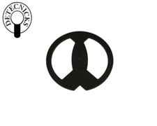 XP 9" Coil Cover For Goldmaxx / ADX 150  - New Style - Sunken Logo - DETECNICKS