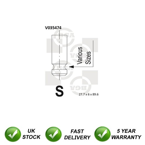 Inlet intake valve - valve, tf