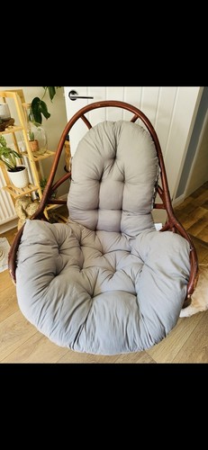 Bent wood bamboo style swivel - bent,