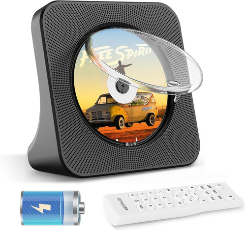 Portable player with - portable, cd